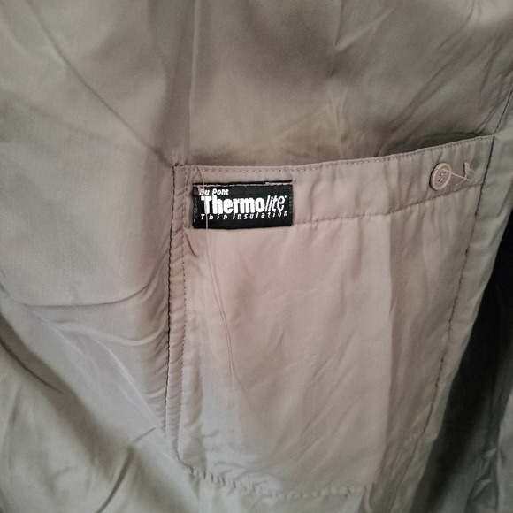 Worthington Classic Thermolite Trench Coat Beige Belted 18W Removable Lining - Picture 7 of 10